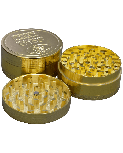 50mm 3pc Large Gold Coin Grinder