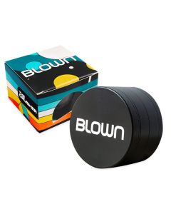 BLOWN Brand Grinder- 63mm, 4 piece, Black