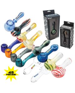 BLOWN Hand Pipes Package B 45 Pieces