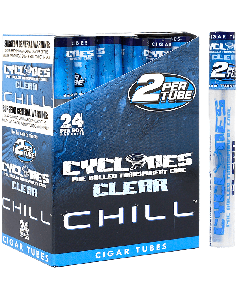 Cyclone Clear Blueberry Clear 24 ct. Box