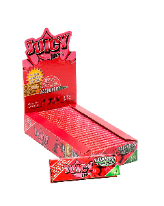 Juicy Jay’s 1 1/4” Rolling Papers Raspberry 24ct. Box