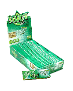 Juicy Jay’s 1 1/4” Rolling Papers Triple Green 24ct. Box