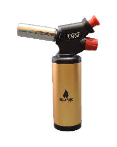 6.5" Blink Torch Lighter LB04 Gold