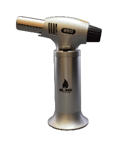 6" Blink Torch Lighter MB02 Silver