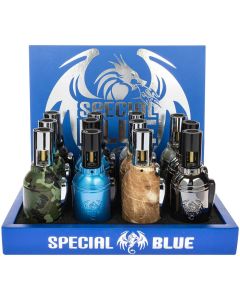 Special Blue Grenade Pixels Torch Display - 12pk