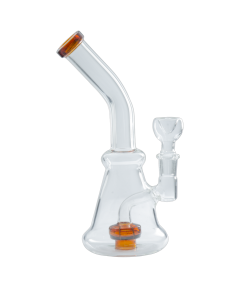 7" Waterpipe w/ colored showerhead and bent neck