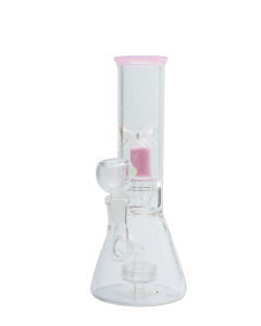8.5" Direct Inject Waterpipe w/ colored perc and mouthpiece