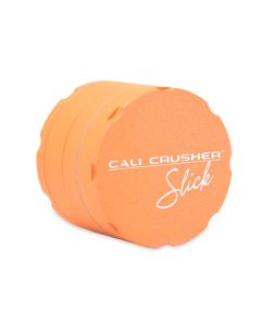 Cali Crusher OG Slick-2" 4 Piece Non Stick Hard Top Grinder-Orange