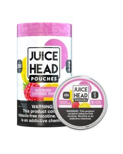 Juice Heads Pouches - 5 Can Sleeve - 12mg Tobacco Free Nicotine - Raspberry Lemon Mint
