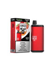 Juice Heads 5K Disposable - Strawberry Peach - 10 Total Pods, 14ml, 5000 Puffs Each- 5% Nicotine