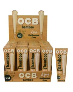 OCB Cones - Bamboo -King Size