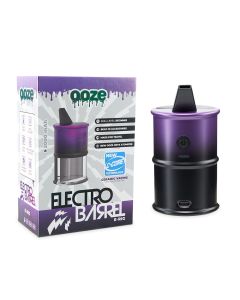 Ooze Electro Barrel Dab Rig - Galaxy Purple