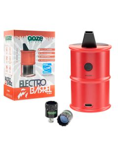 Ooze Electro Barrel Dab Rig - Red