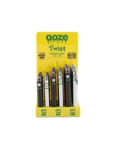 Ooze Twist Battery Display-24ct