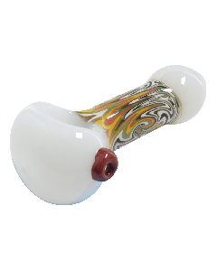 White with Reversal Section Handpipe 4"