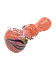 Frit with Stripes Hand Pipe 4.5"