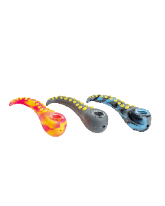 Silicone Handpipe- Octopus Tentacle w/ glass bowl