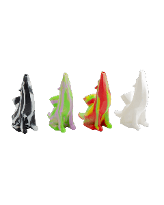 Silicone Wolf Waterpipe- 5.5"