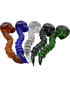 Mix Color Skull & Spine Glass Dabber