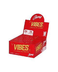 Vibes - Papers w/ Filters - King Size Slim- Hemp