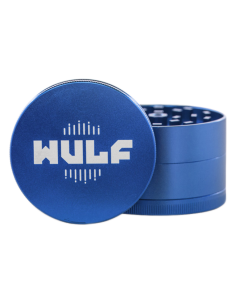 65mm 4 Piece Grinder by Wulf - Blue