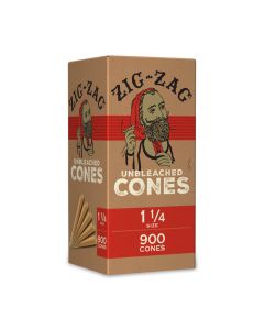 Zig Zag Bulk Unbleached Cones - 1 1/4 (900ct)