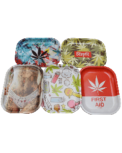 4x6 Tin Rolling Trays-Assorted Styles