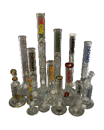 BLOWN WATERPIPES  PACKAGE B                    22 PIECES