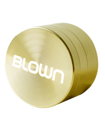 BLOWN Brand Grinder- 55mm, 4 piece, Gold