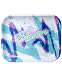 Blown Rolling Tray - Limited Edition - 13"x11", Wave Design