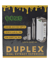 Ooze Duplex Dual Extract Vaporizer- White