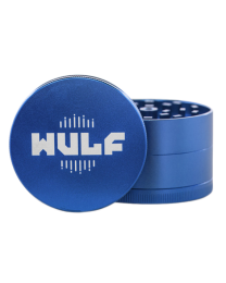 65mm 4 Piece Grinder by Wulf - Blue